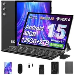 Tablet Android 15 10 30GB RAM