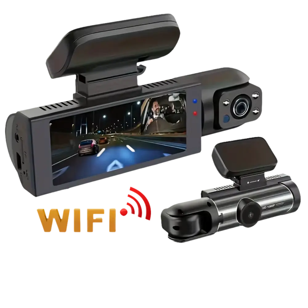 Cámara de Salpicadero Dual WiFi