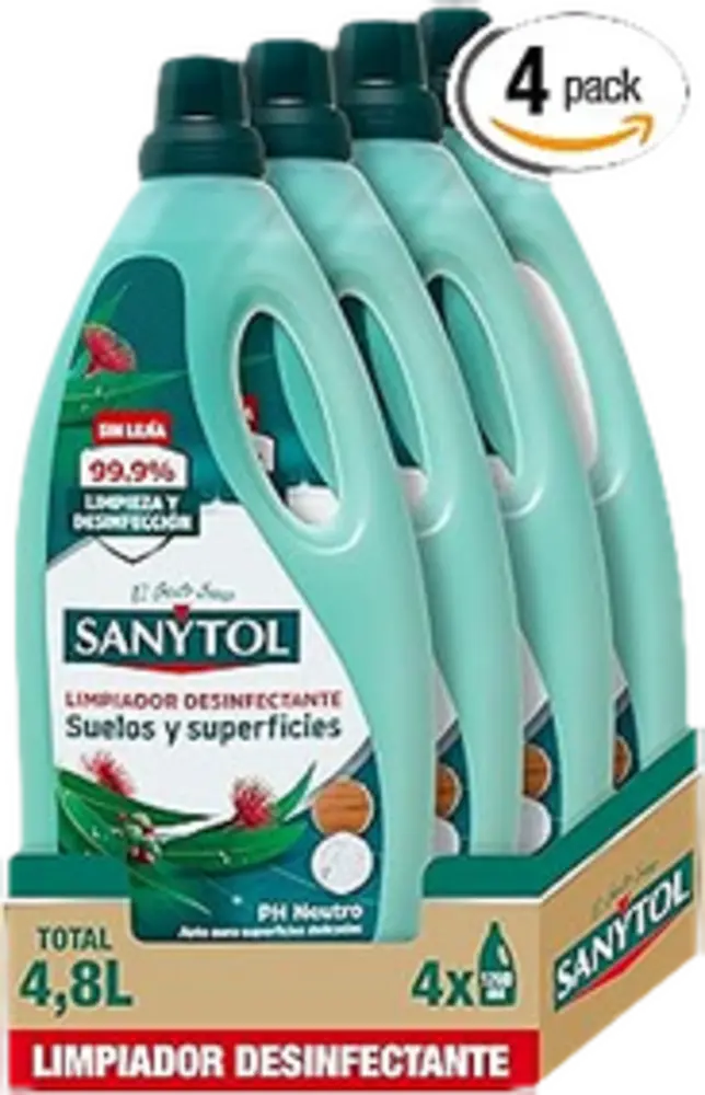 Sanytol Desinfectante 4X1.2L