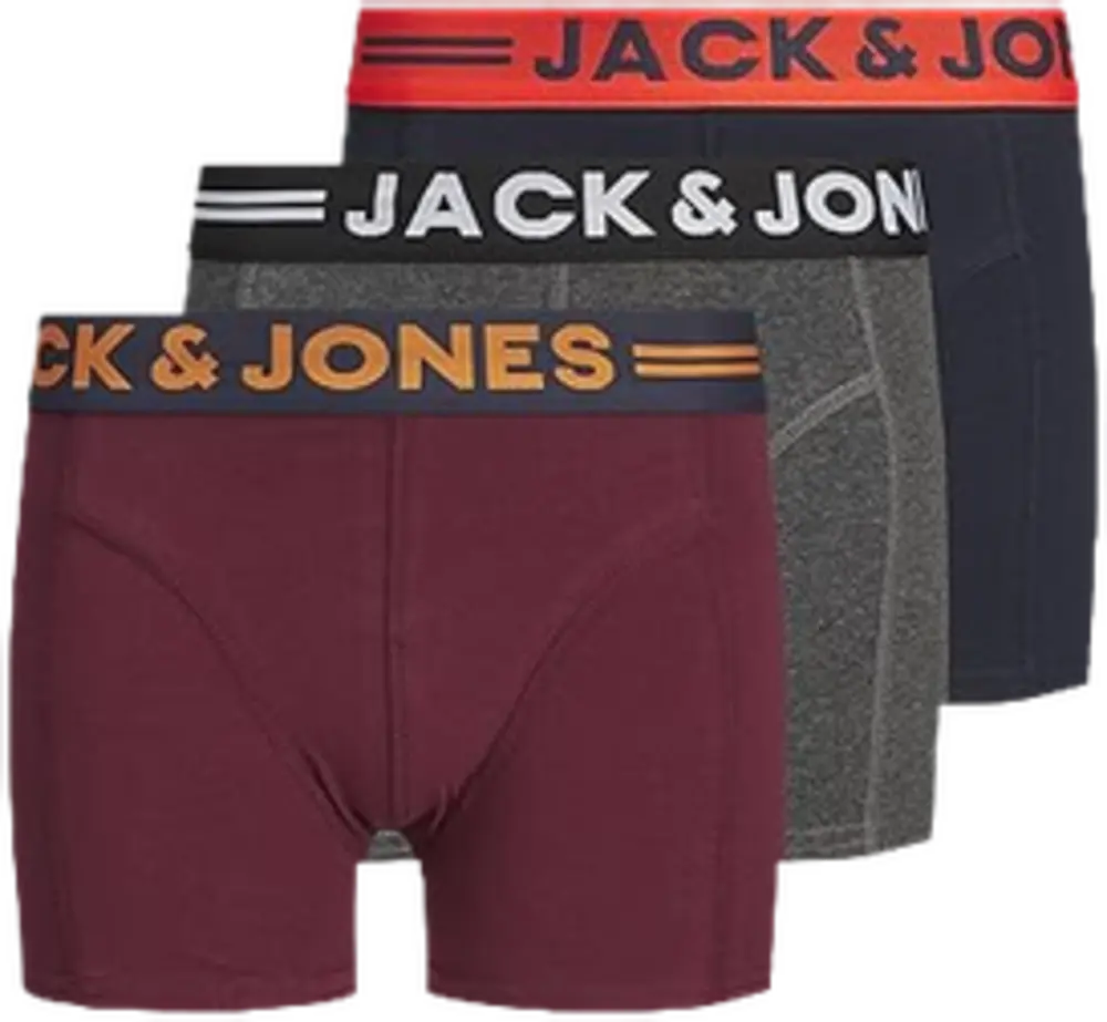 JACK & JONES Bóxers 3 Unidades