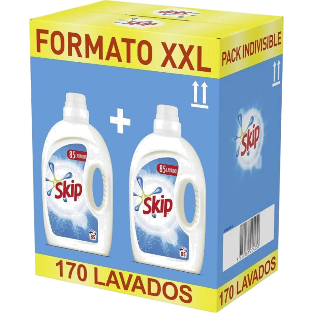 Detergente Líquido Skip 2 Uds