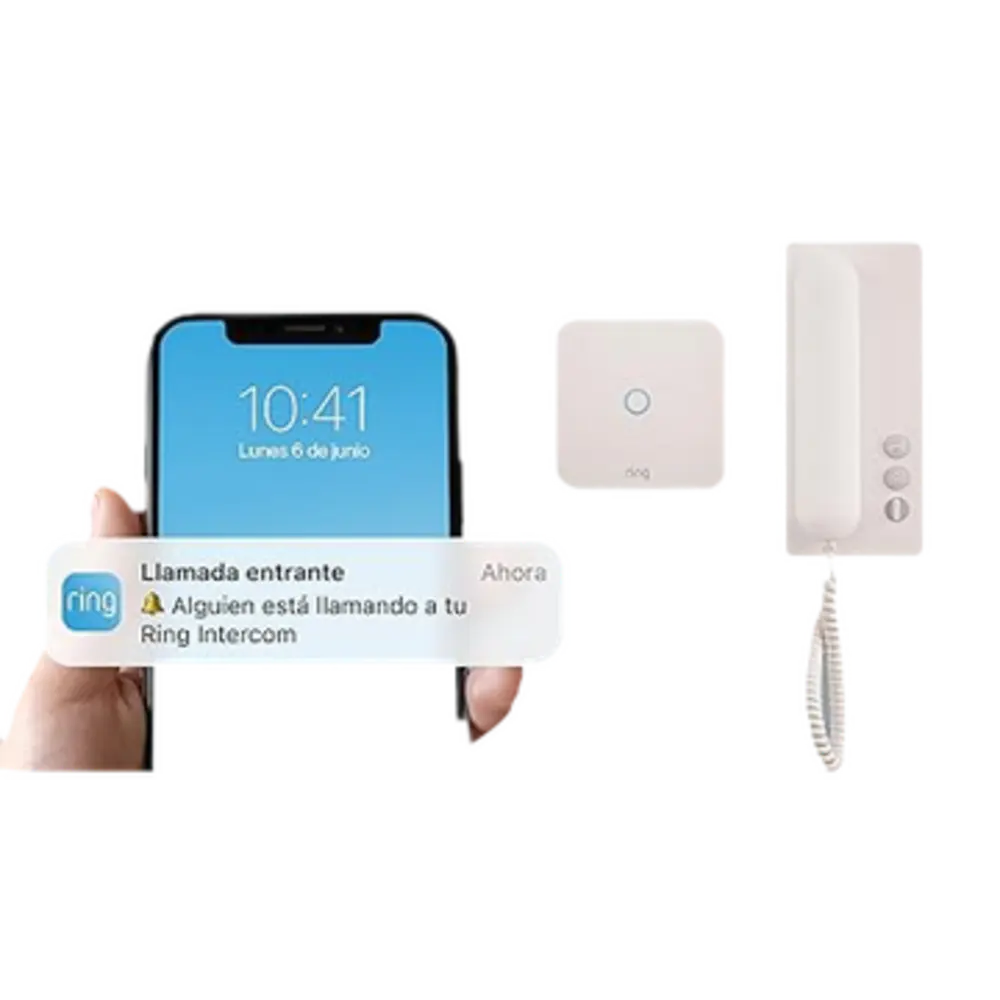 RING Intercom y Estación de Carga