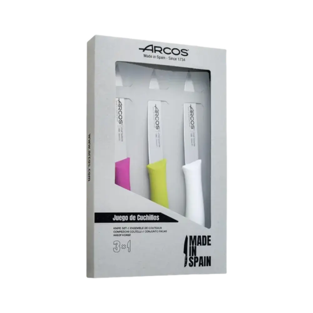 Set 3 Cuchillos Arcos
