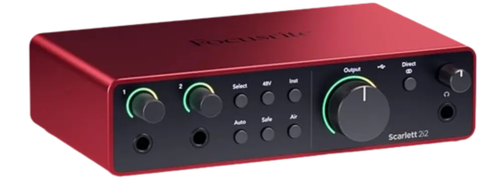Interfaz Focusrite Scarlett 2I2