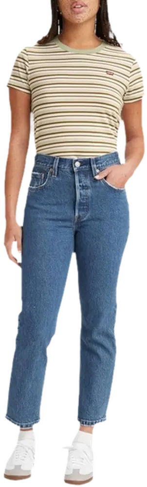 Vaqueros Levi'S 501 Crop