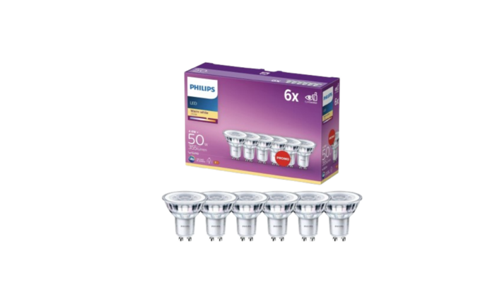 6 bombillas LED Philips