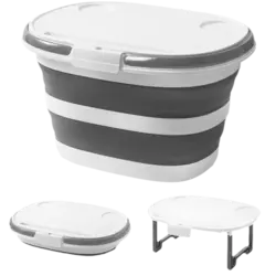 Marca: Lesipee Cubo Plegable