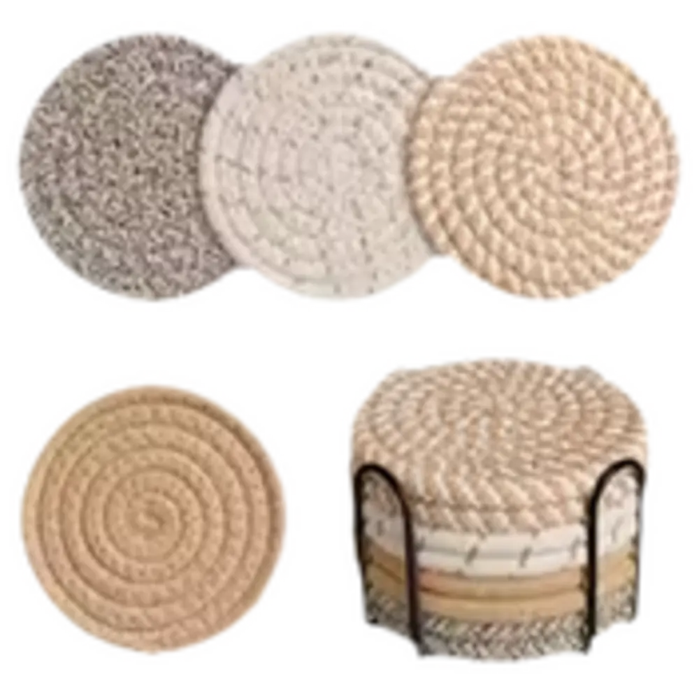 Posavasos Absorbentes de Algodón