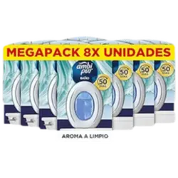 Ambi Pur Ambientador Baño 8 Uds