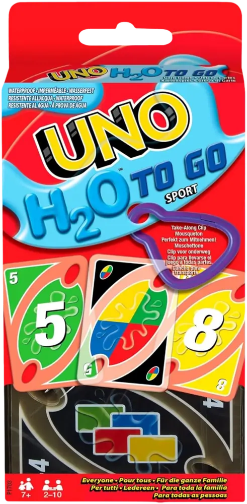 MATTEL Games Uno H2O To Go MATTEL