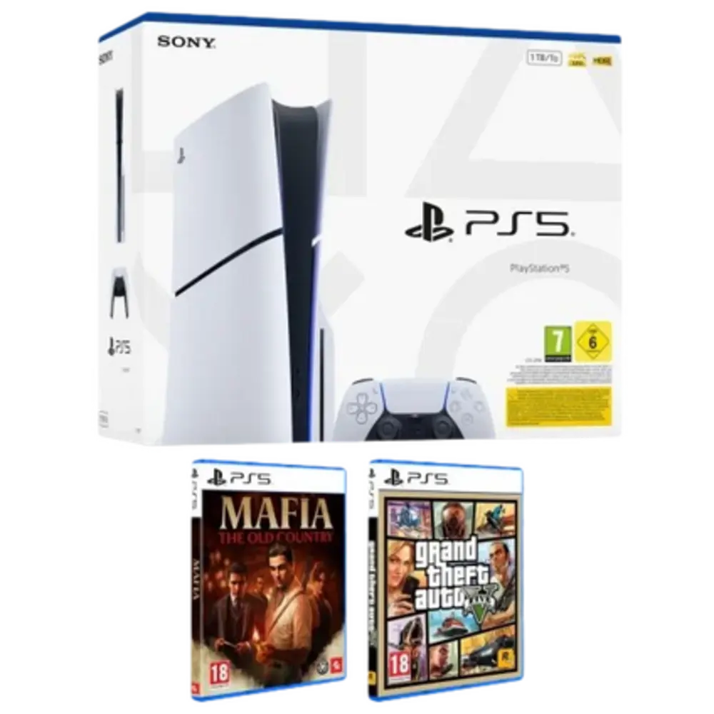 HONOR PS5 Slim + 2 Juegos