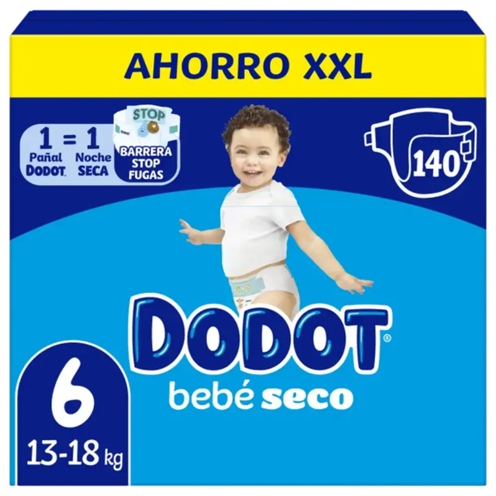 Dodot Bebé Seco Pack Ahorro