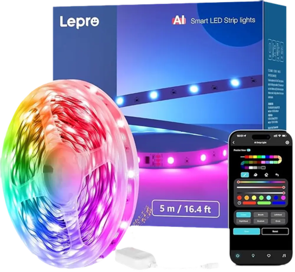 GOOGLE Tira LED Lepro S1 AI 5M