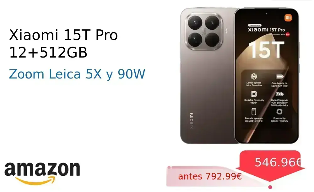 Xiaomi 15T Pro 12+512GB