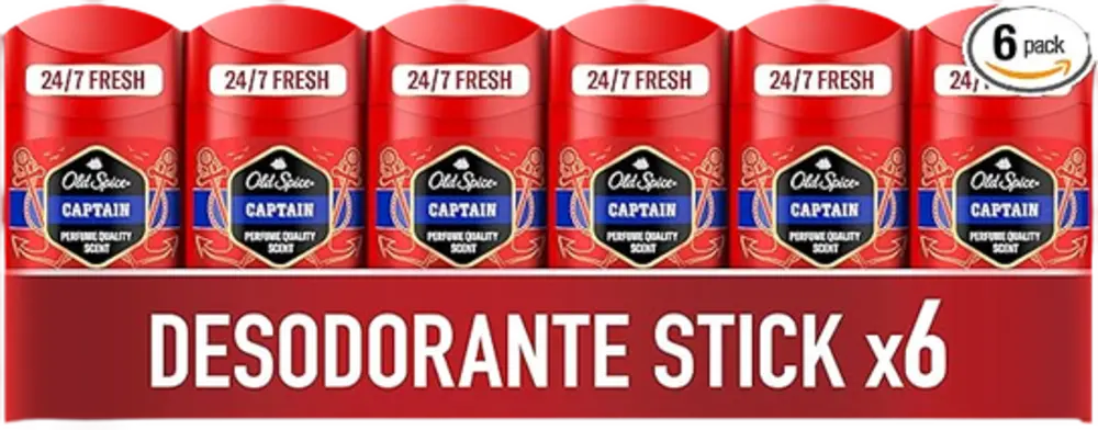Old Spice Capitán 6 Pack
