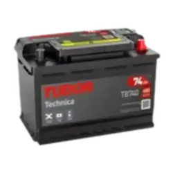 Tudor TB740 bateria de coche