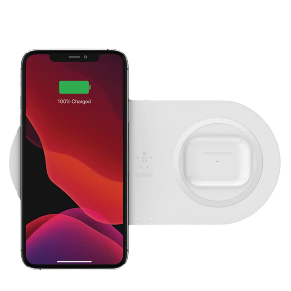 Belkin Dual Pad Blanco