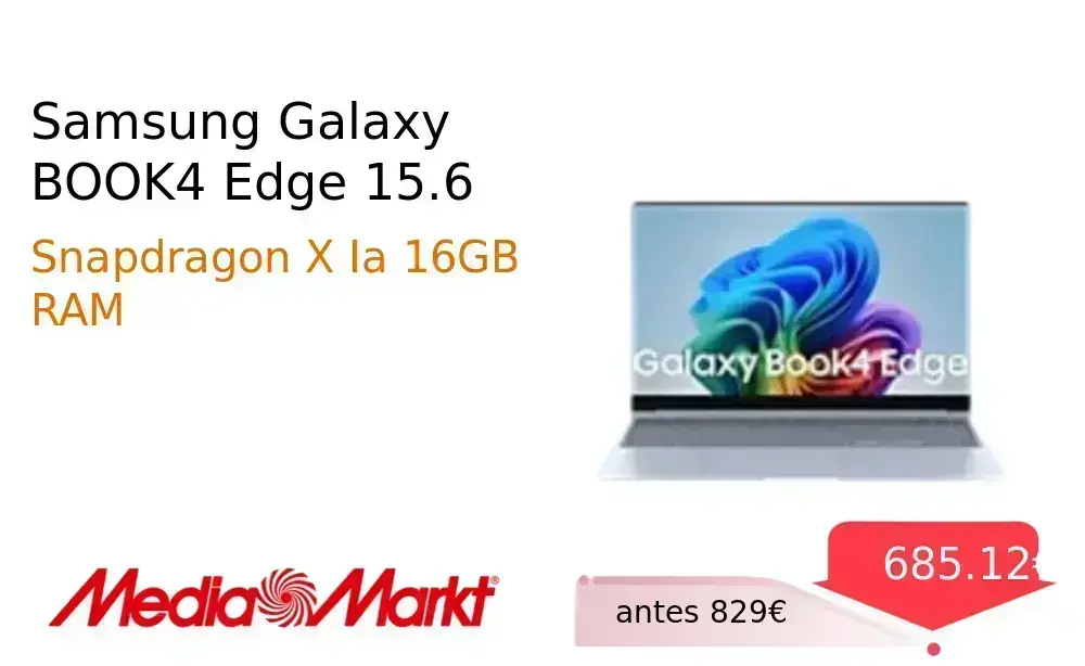 Samsung Galaxy BOOK4 Edge 15.6