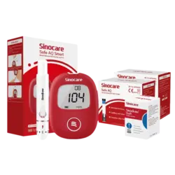 Sinocare Safe Aq Glucómetro
