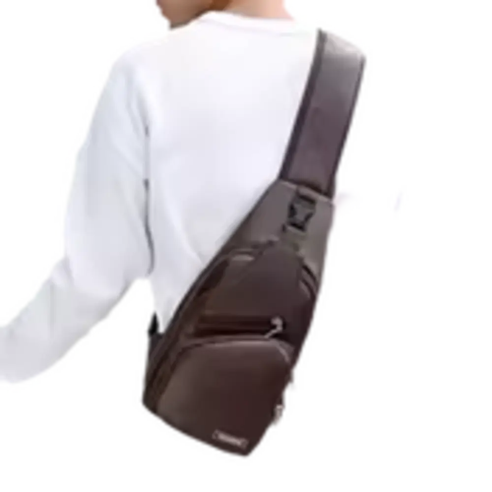 Bolsa Pecho USB Hombre Portátil