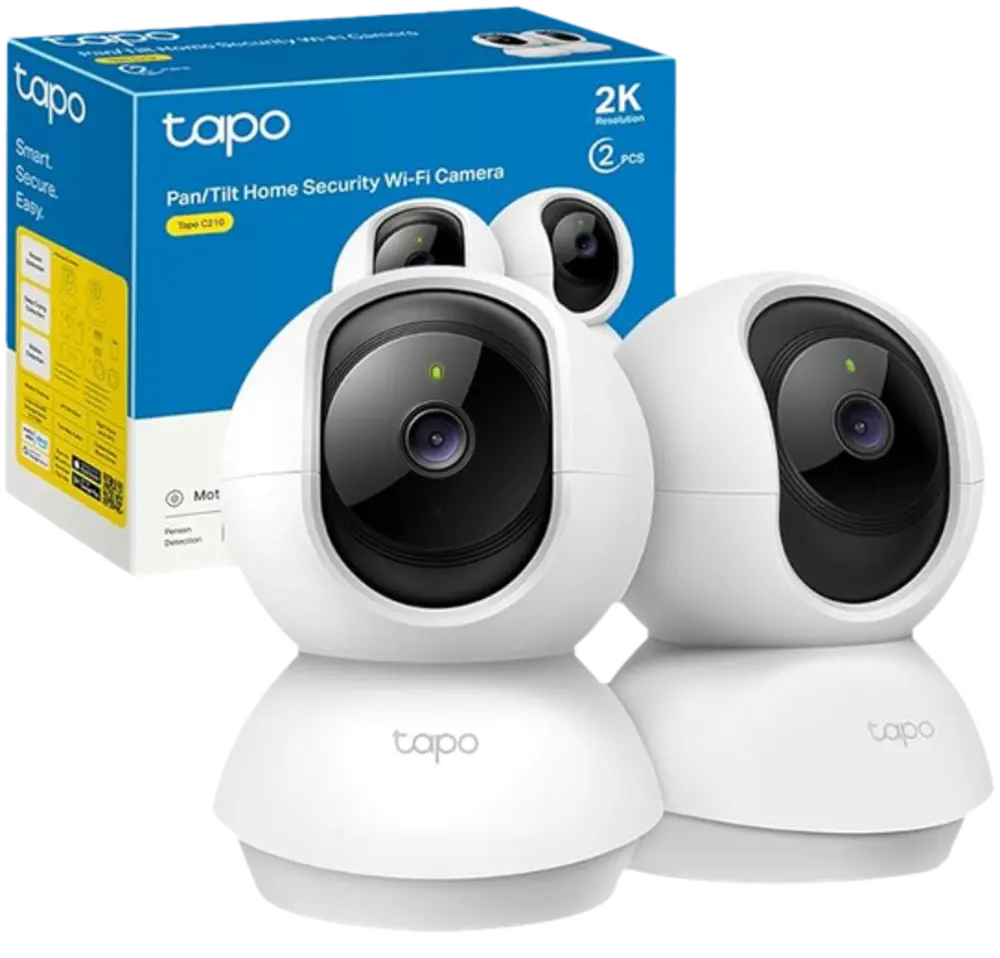 TP-Link C210 2 Pack Cámara Ip