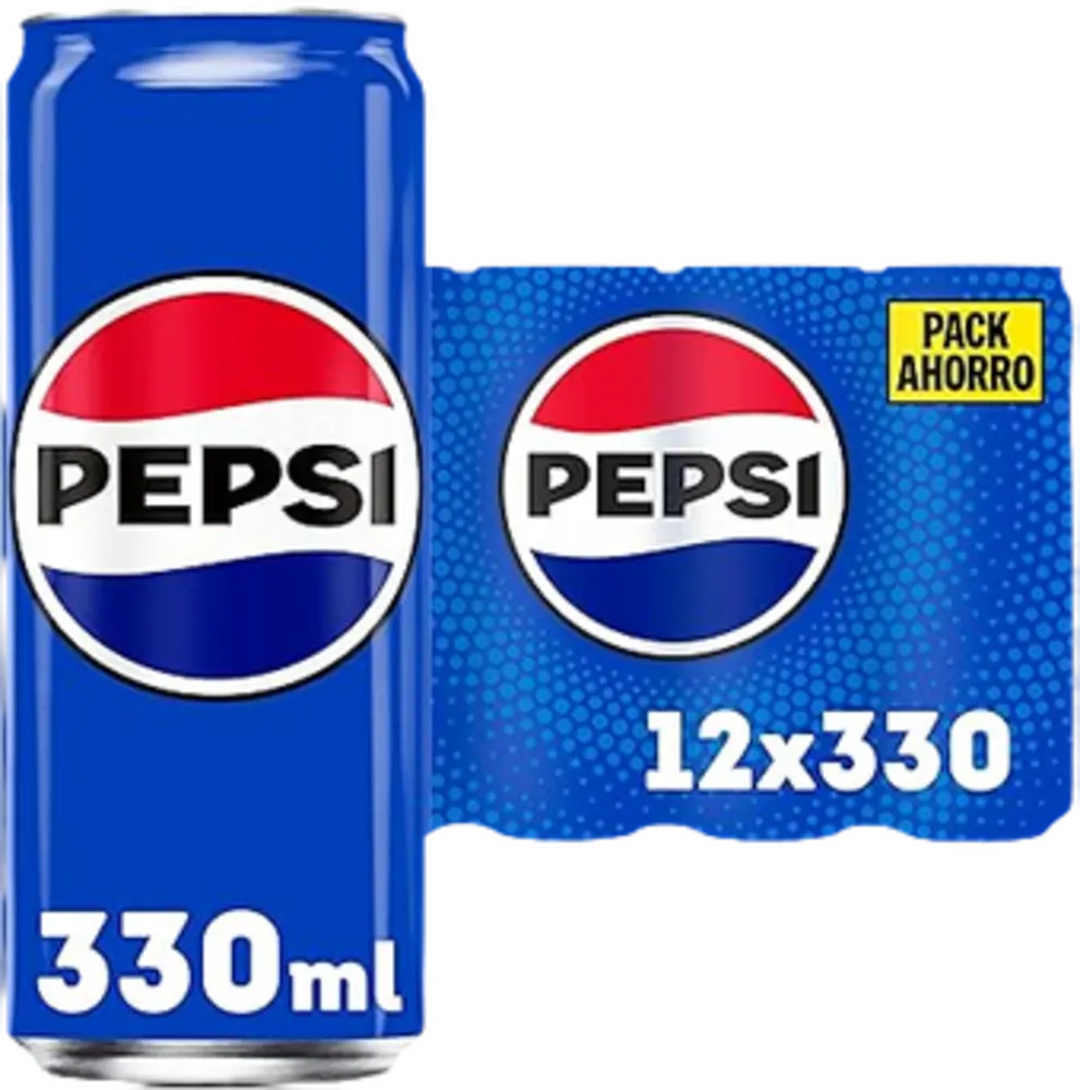 Pepsi Cola Pack 12 Latas 330ML