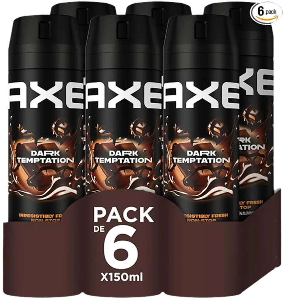Axe Dark Temptation Pack 6