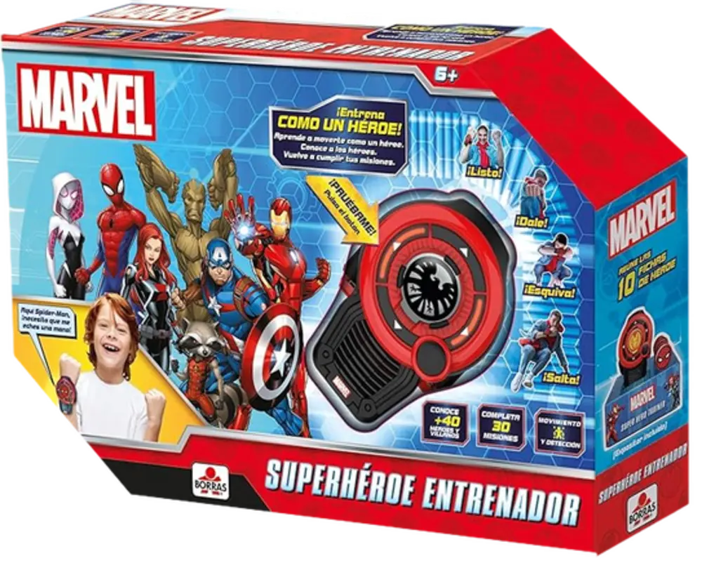 Borras Super Héroe Entrenador