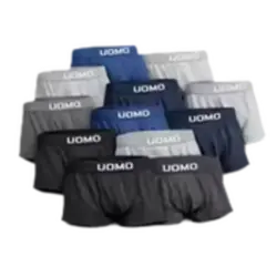 Pack 12 Boxers Hombre Algodón
