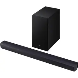 Samsung Barra de Sonido HW-B46CF/ZF - 2.1ch, Dolby Audio/DTS Virtual:X, Bass Boost, Sonido Inteligente