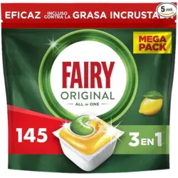 Fairy Cápsulas Lavavajillas Limón