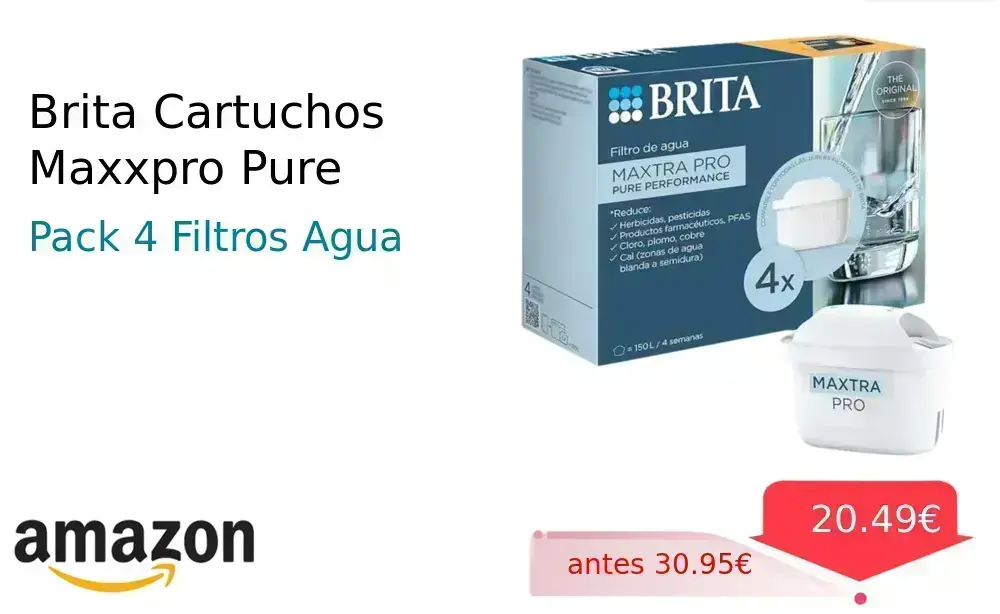 Brita Cartuchos Maxxpro Pure