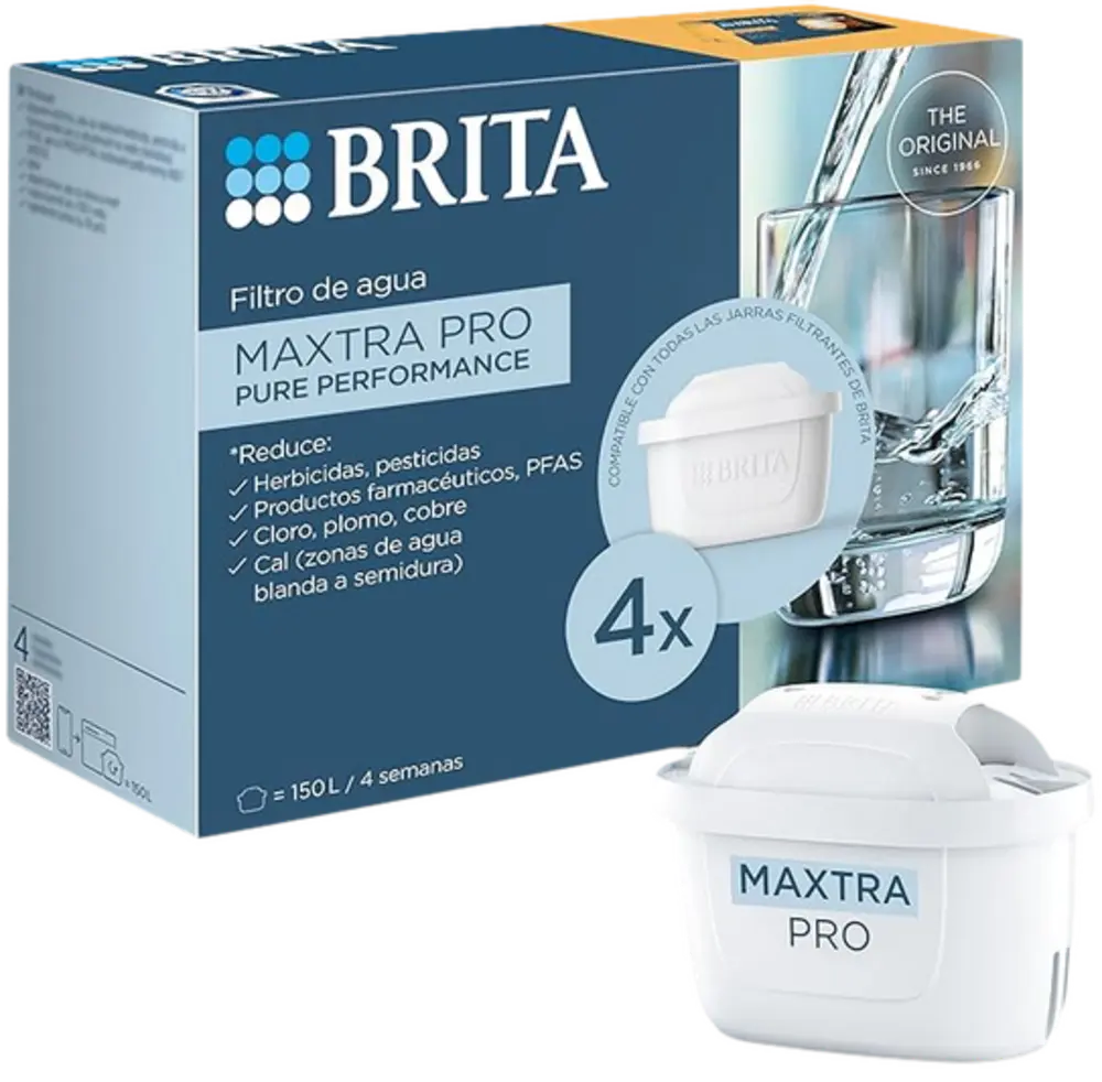 Brita Pack 4 Filtros Maxtra Pro