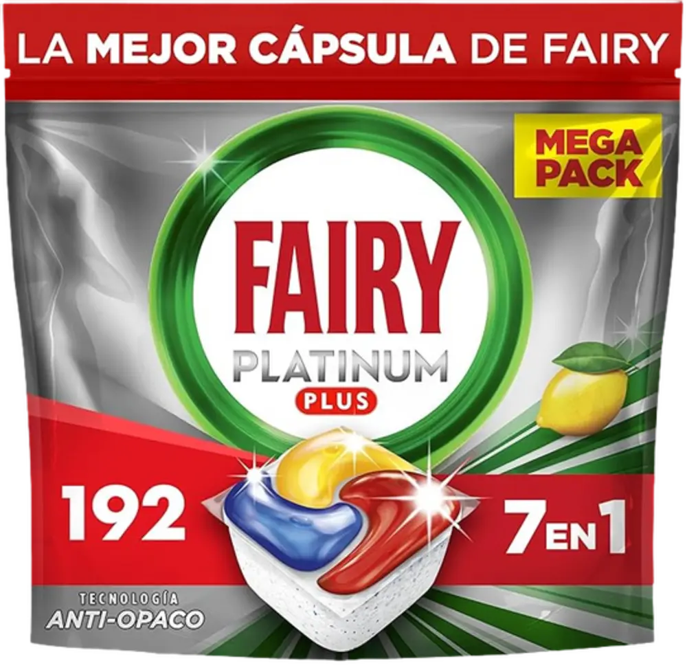 Fairy Platinum Plus Limón 192