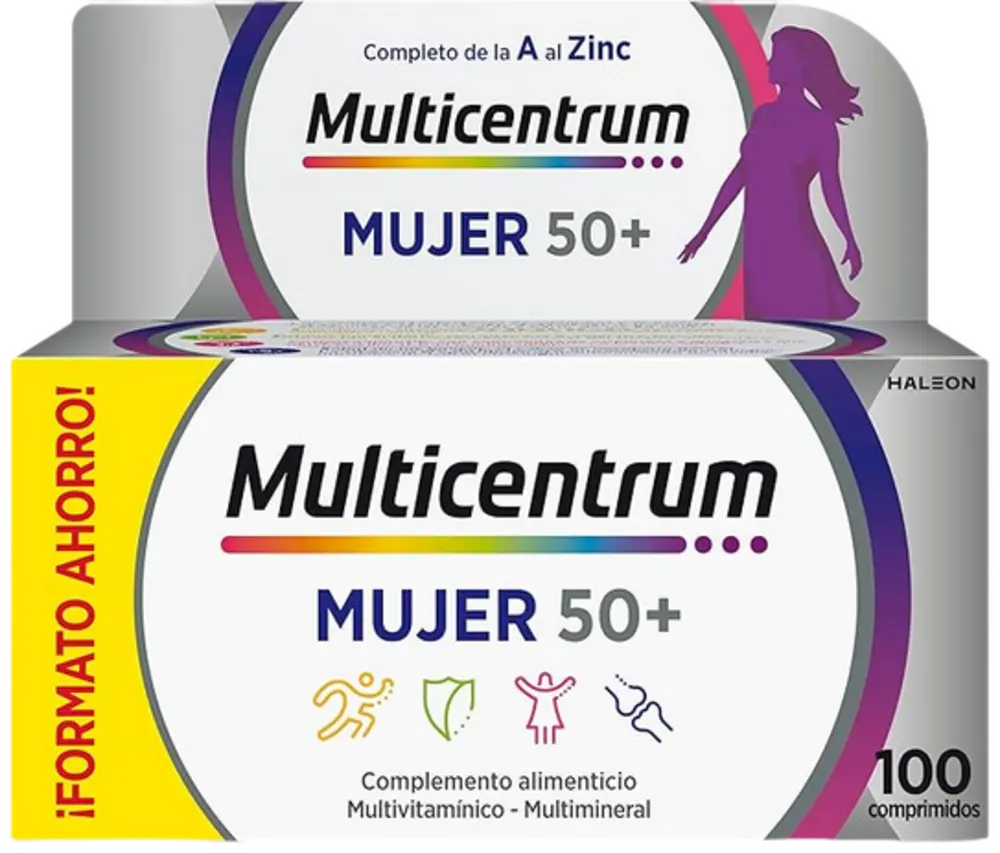 Multicentrum Mujer 50+ 100UDS
