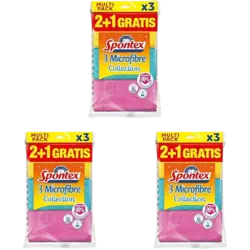 Spontex Bayetas Microfibras 3UD