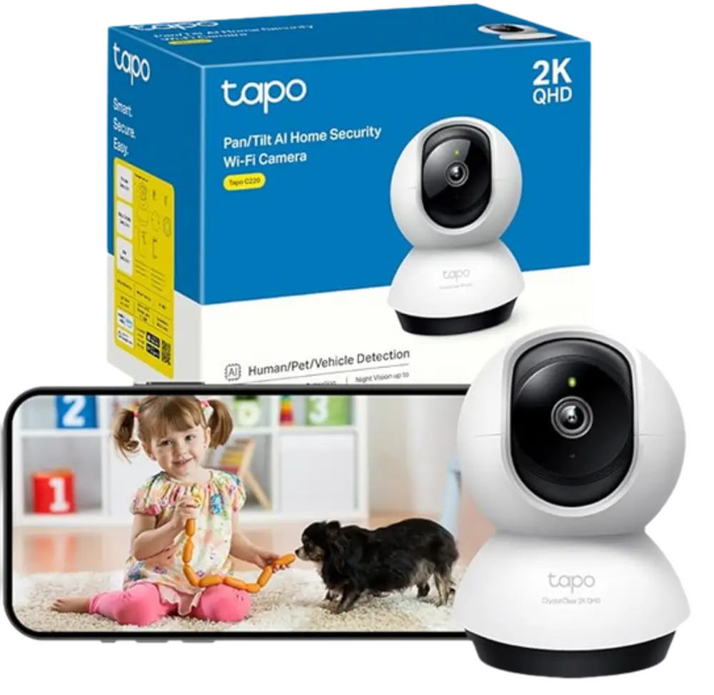 Tapo C220 Cámara 360° 2K