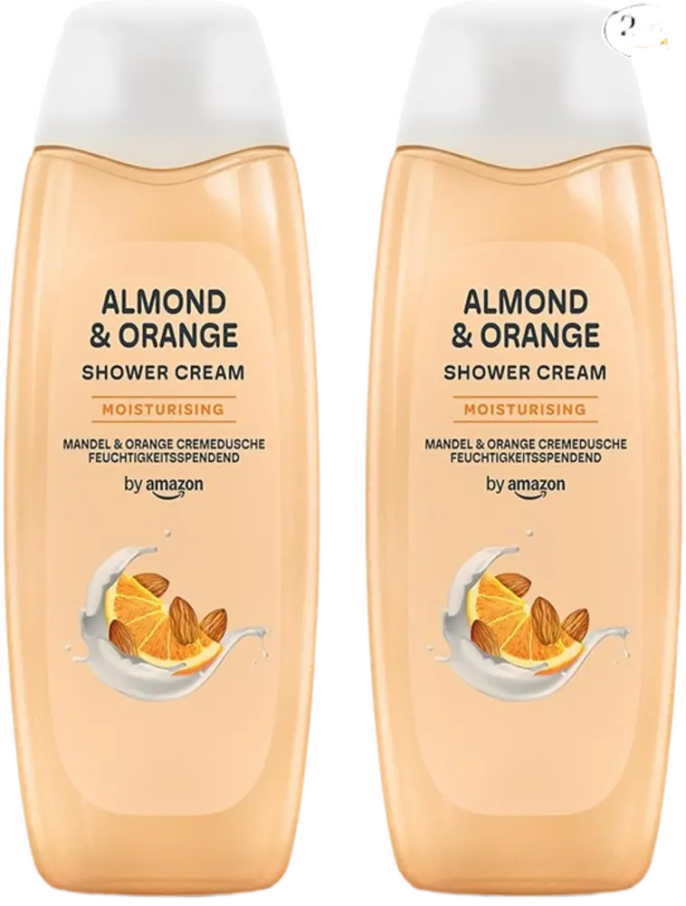 By Amazon Crema de Ducha 2X500ML