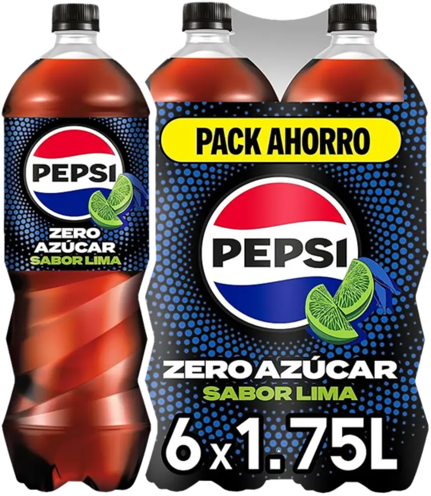 Pepsi Zero Lima Pack 6X1.75L