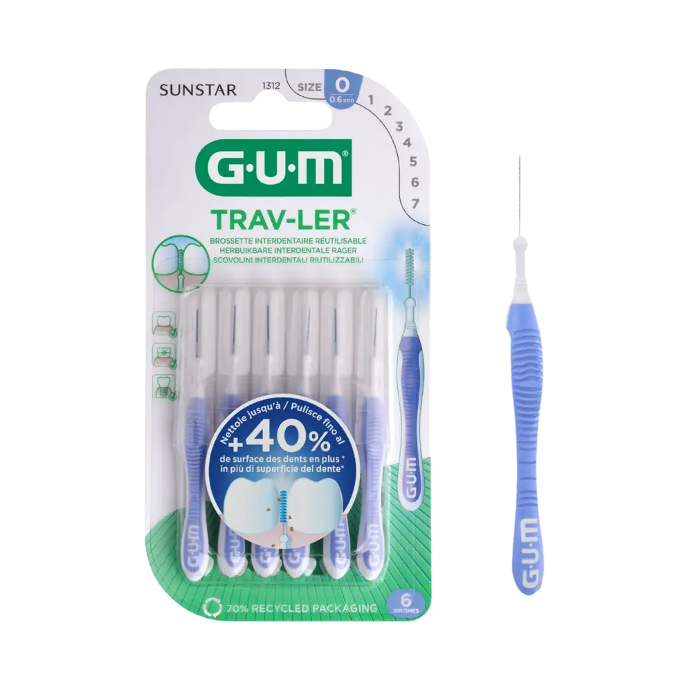 Gum Trav-Ler Cepillo 0.6MM