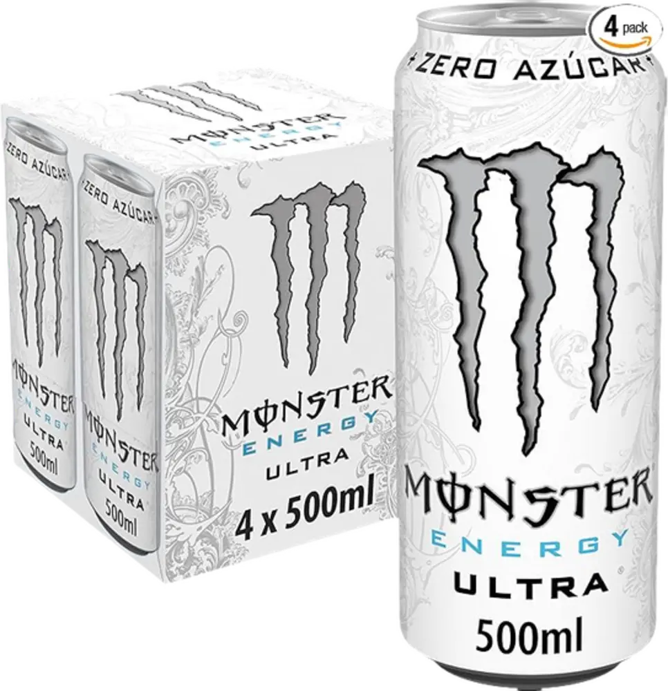 Monster Energy Ultra White 4X500ML
