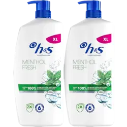 Champú H&S Menthol Fresh 2X800ML