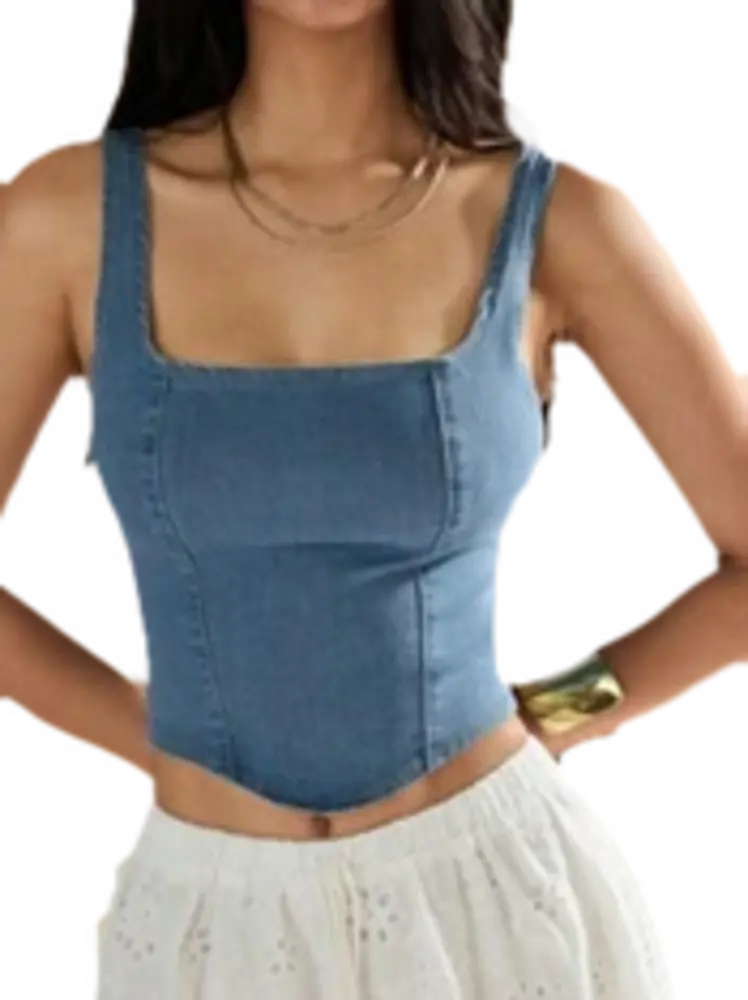 Tendencias Forever 21 Top Denim