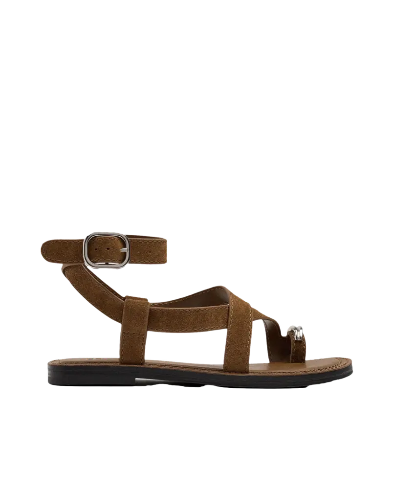 Sandalias de Piel Parfois