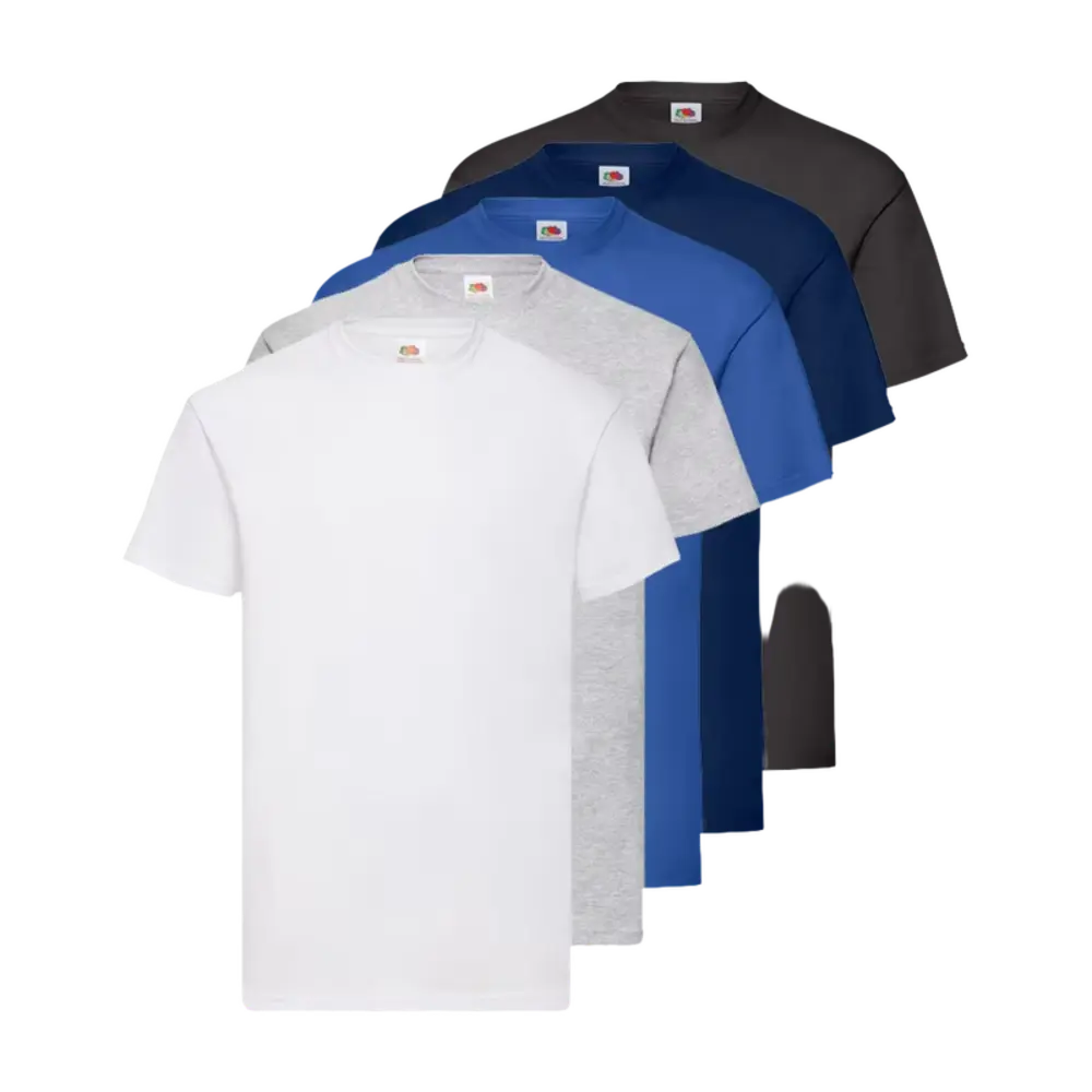 Fruit Of The Loom Pack 5 Camisetas