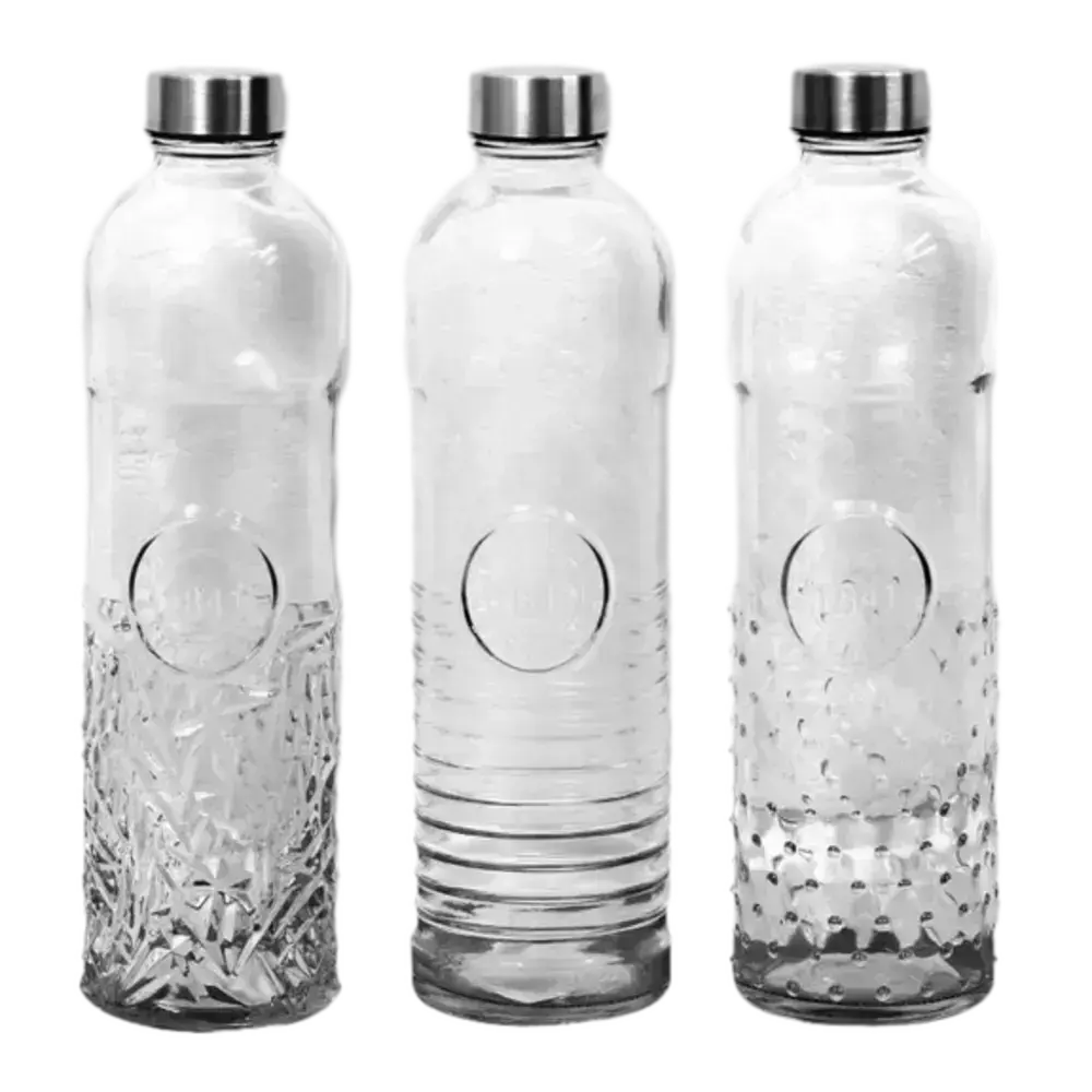Botellas Cristal Vintage 1L