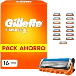 GILLETTE FUSION5 16 Uds