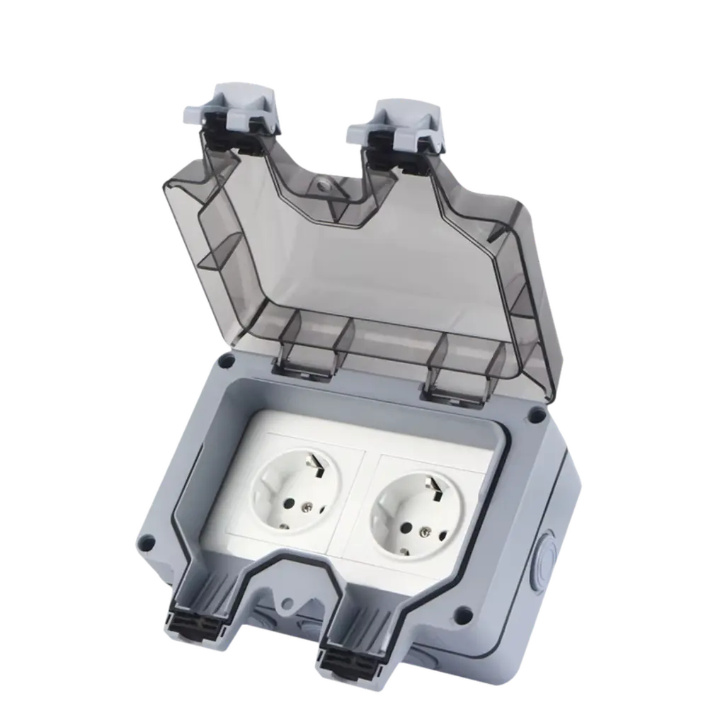 Enchufe Exterior Doble Gtric