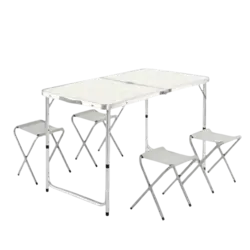 Set Mesa Camping 4 Taburetes