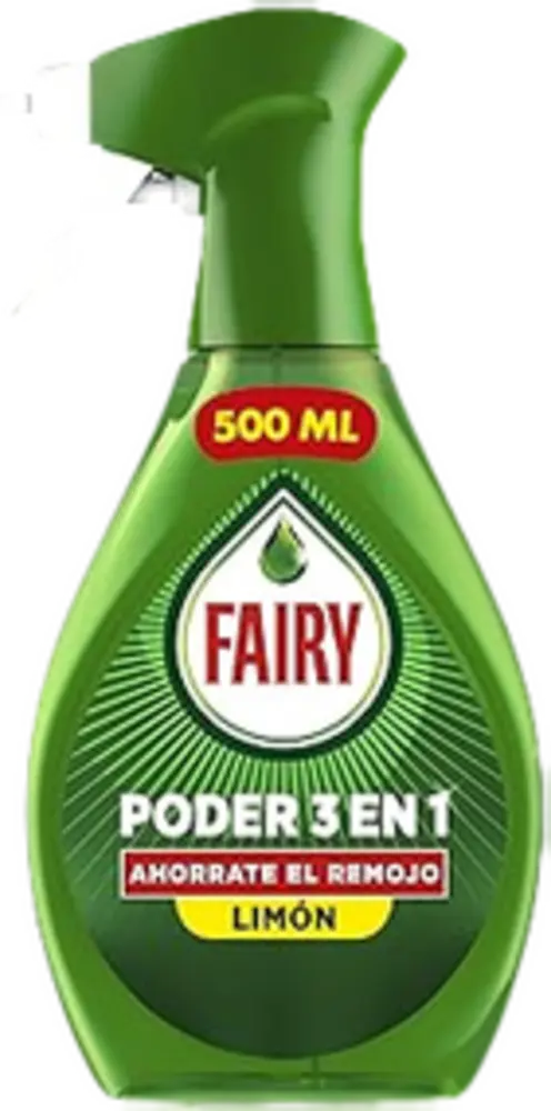 Fairy Poder Sin Remojo Limón